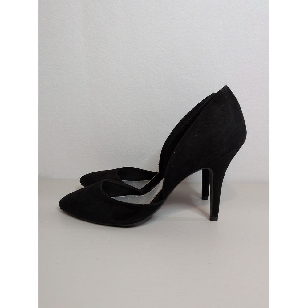 Christian Siriano for Payless "Halle" D'Orsay Pumps Stilleto Heels Black Sz 7.5 - Picture 3 of 8
